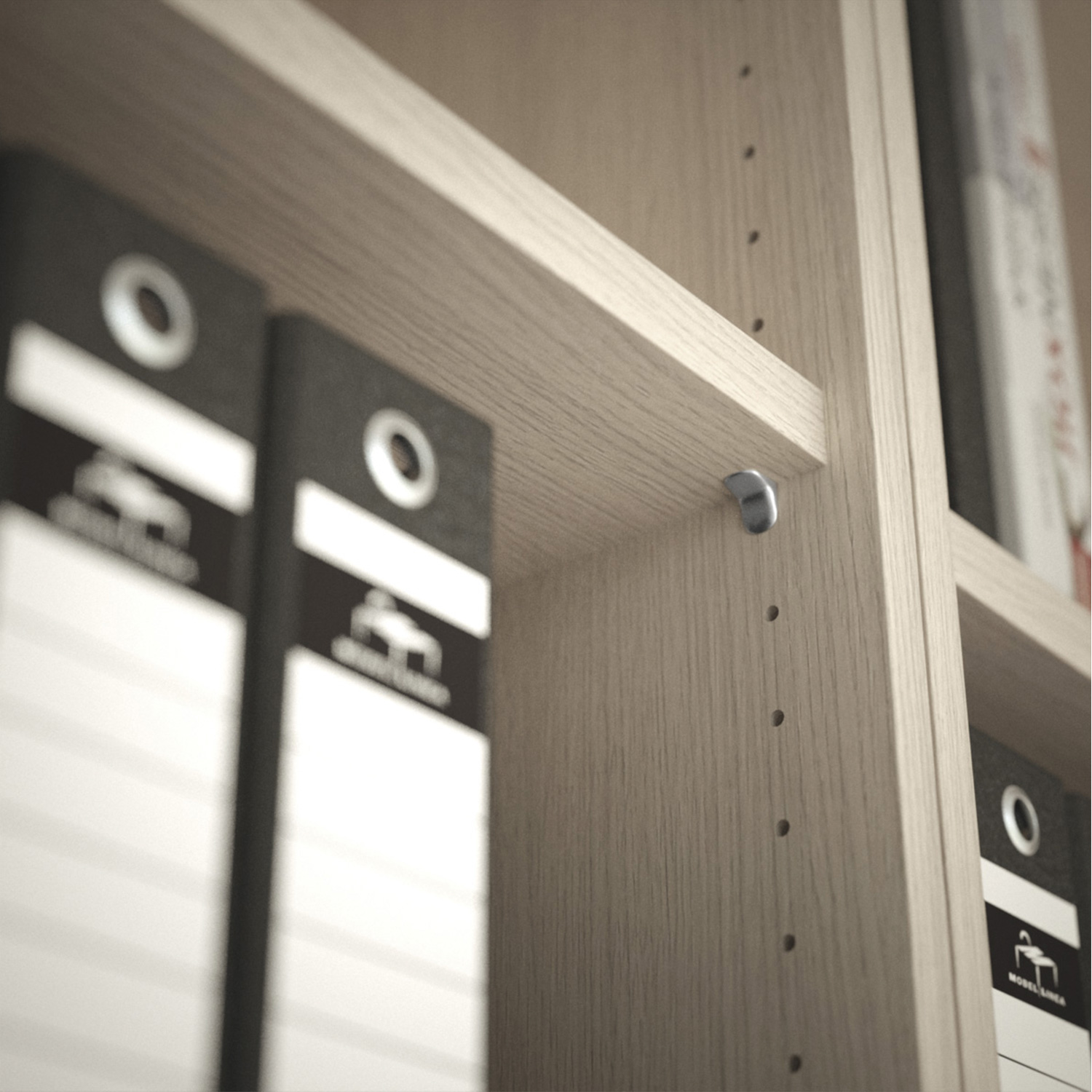 Armario de oficina - Bruynzeel Storage System - de suelo / con estantes /  de puertas correderas