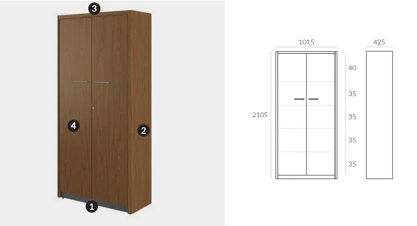 Armarios comunes - Características 11