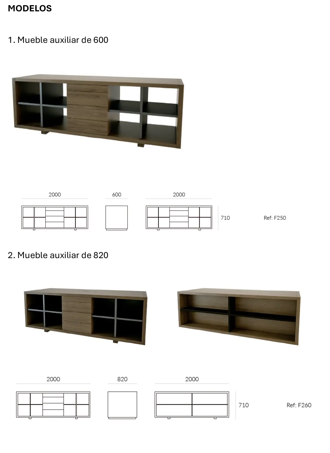 Armarios comunes - Modelos 01
