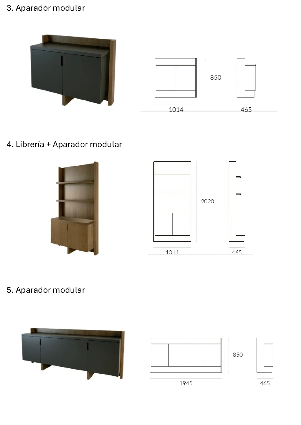 Armarios comunes - Modelos 02