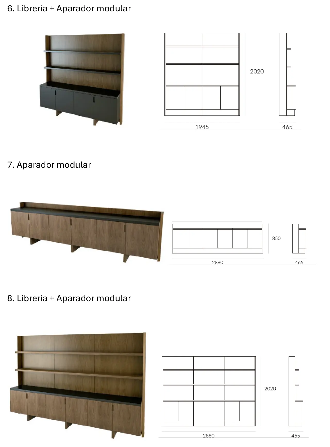 Armarios comunes - Modelos 03