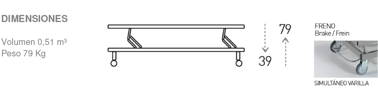 Cama Hospitalaria Basik - Características 01