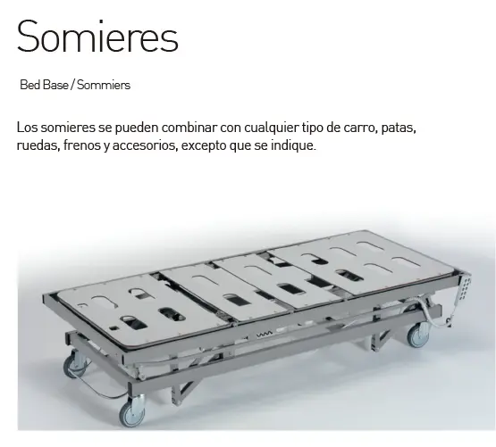 Cama Hospitalaria Basik - Modelos 02