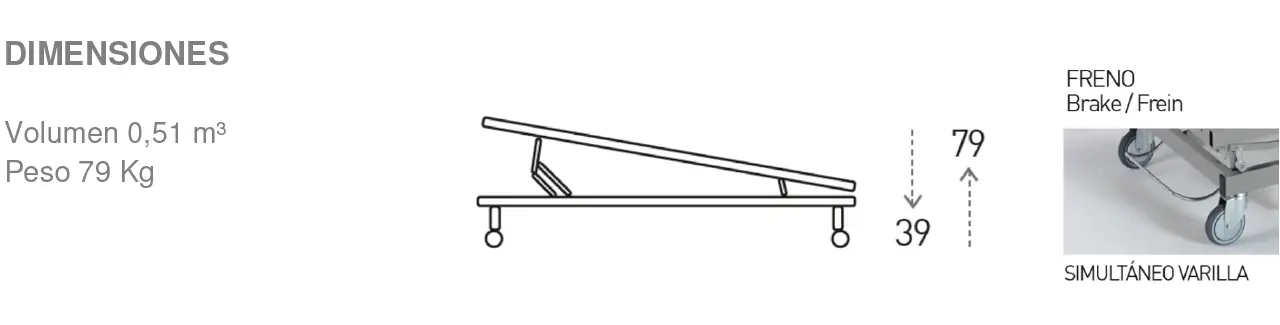Cama Hospitalaria Complek - Características 01