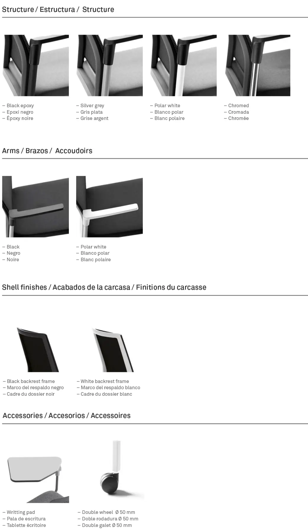 Silla Plural - Accesorios 01