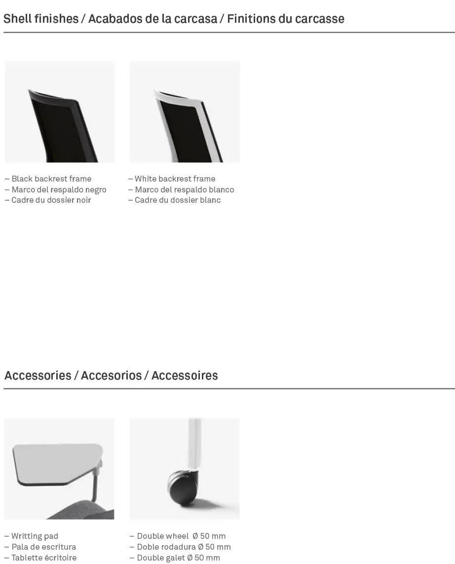 Silla Plural - Accesorios 02