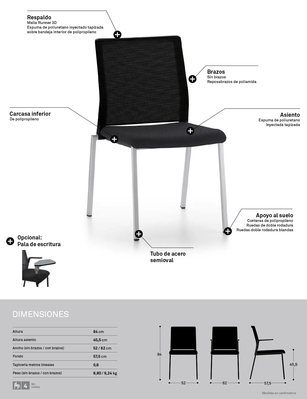 Silla Plural - Características 03