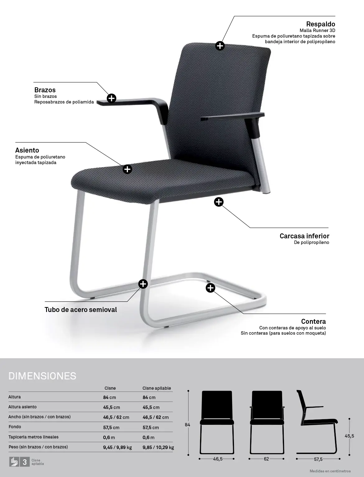 Silla Plural - Características 04